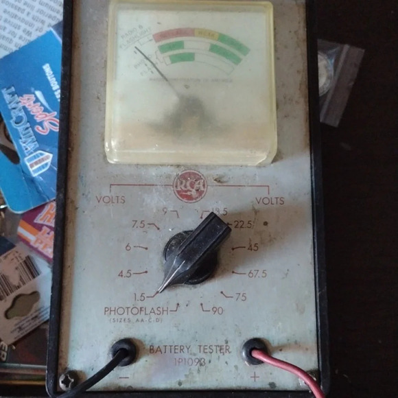 1960's Battery Tester - Picture 1 of 2